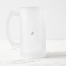 Caneca De Cerveja Vidro Jateado Butterfly Fairy Tattoo Vetor - Vintage Floral Art
