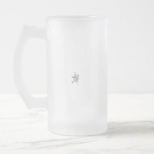 Caneca De Cerveja Vidro Jateado Butterfly Fairy Tattoo Vetor - Vintage Floral Art