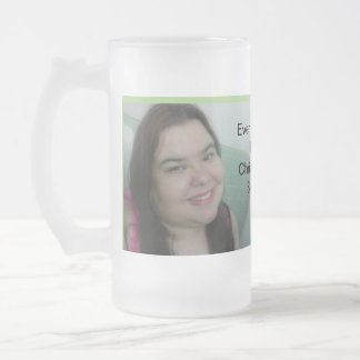 Caneca De Cerveja Vidro Jateado Cada dia com você é um feriado