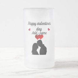 Caneca De Cerveja Vidro Jateado Caneca de vidro especial personalizada do Namorado