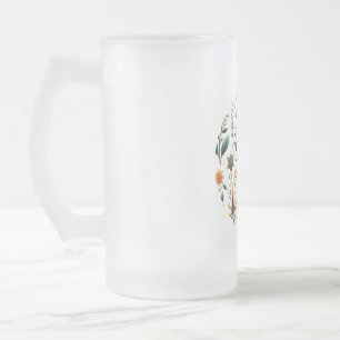Caneca De Cerveja Vidro Jateado Caneca de Vidro Fosco, 475 ml