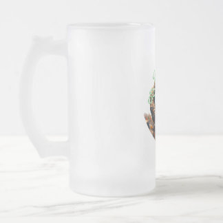 Caneca De Cerveja Vidro Jateado Caneca de Vidro Fosco, 475 ml