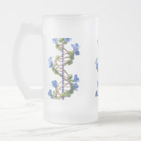 Caneca de Vidro Fosco 475 ml - Ramos Floridos