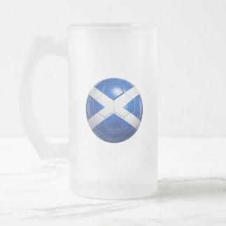 Caneca De Cerveja Vidro Jateado Caneca de Vidro Fosco Bandeira do Futebol da Escóc