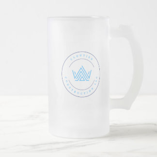 Caneca De Cerveja Vidro Jateado Caneca de Vidro Fosco Cloutier Construction
