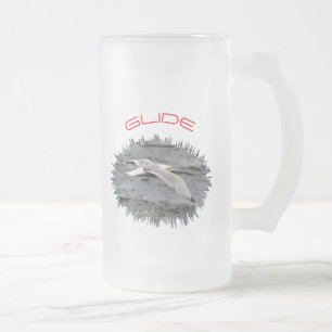 Caneca De Cerveja Vidro Jateado Caneca de Vidro Fosco Glide 475 ml