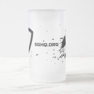 Caneca De Cerveja Vidro Jateado Caneca do vidro de fosco do SG