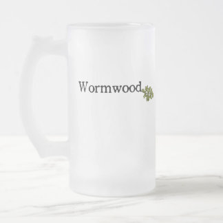Caneca De Cerveja Vidro Jateado Caneca do vidro do Wormwood