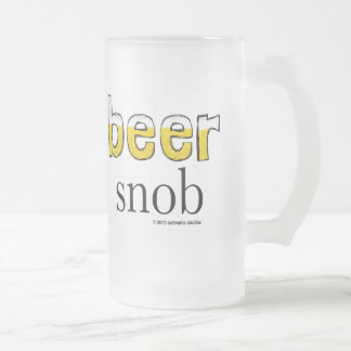 Caneca De Cerveja Vidro Jateado Caneca gelado do snobe da cerveja