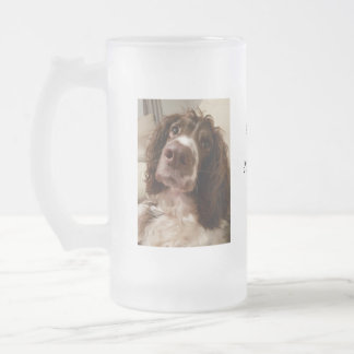 Caneca De Cerveja Vidro Jateado Caneca para cerveja do vidro do presente do dia