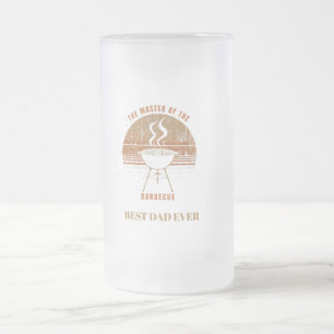 Caneca De Cerveja Vidro Jateado Cartão do Dia dos Pais Personalizado para o Mestre