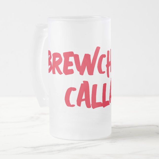 Caneca De Cerveja Vidro Jateado Cerveja engraçada (Frente Esquerda)