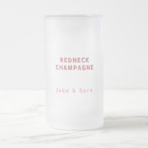 Champagne Rosada Personalizada Caipira