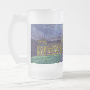 Caneca De Cerveja Vidro Jateado Chatsworth Stables