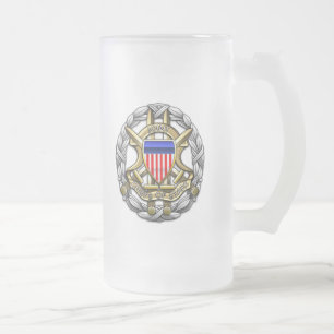 Caneca De Cerveja Vidro Jateado Chefes do pessoal comum