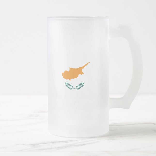 Caneca De Cerveja Vidro Jateado chipre (Direita)