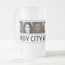 Caneca De Cerveja Vidro Jateado Cidade do Vento Depois da Estação Escura 5 Beer Mu