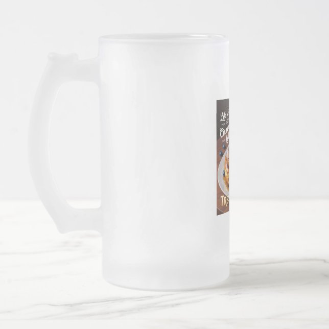 Caneca De Cerveja Vidro Jateado Cinnamon Cake (Esquerda)