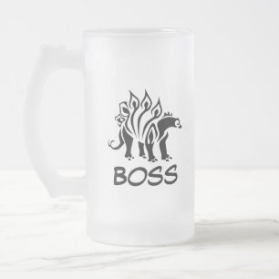 Caneca De Cerveja Vidro Jateado Cinza De Tempestade Stegossauro Espetou Dinossauro