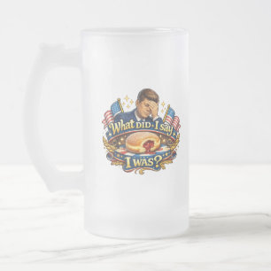Caneca De Cerveja Vidro Jateado Citação Questionável Faux Paux da Alemanha de Kenn