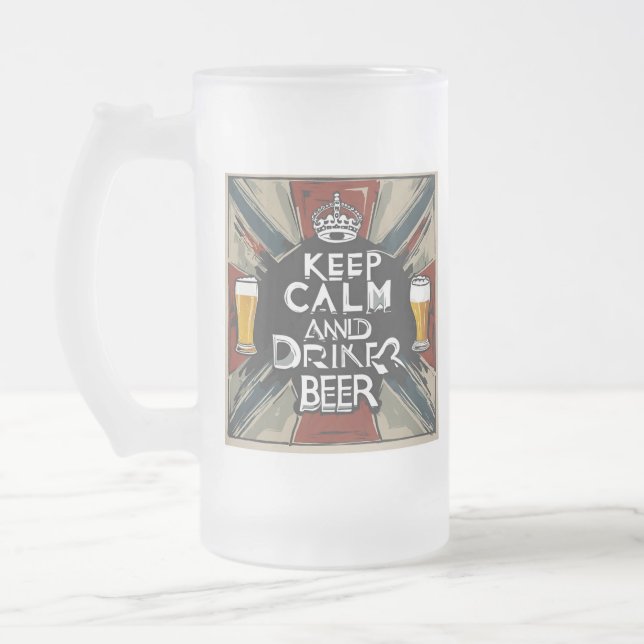 Caneca De Cerveja Vidro Jateado citações de cerveja (Esquerda)