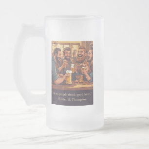 Caneca De Cerveja Vidro Jateado citas de cerveja
