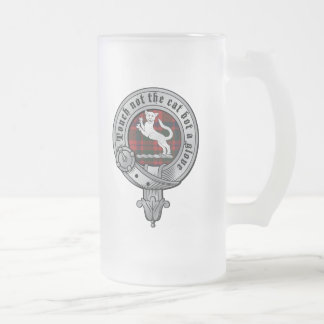 Caneca De Cerveja Vidro Jateado Clan Mackintosh Mug
