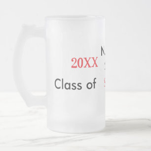 Caneca De Cerveja Vidro Jateado Classe de sobreviventes da Escola de Enfermagem de