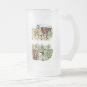 Caneca De Cerveja Vidro Jateado Clássico Fairytales Mug