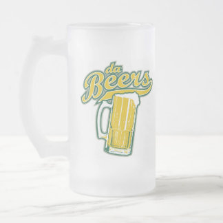 Caneca De Cerveja Vidro Jateado Clube do hóquei das cervejas da Dinamarca