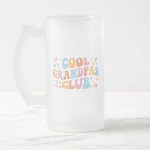 Caneca De Cerveja Vidro Jateado Clube dos Avôs Incríveis III