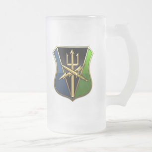 Caneca De Cerveja Vidro Jateado Comando de Operações Especiais - Recursos Conjunto