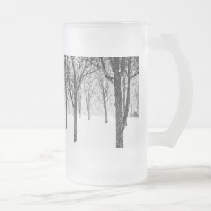 Caneca De Cerveja Vidro Jateado como eu tomo o partido das árvores