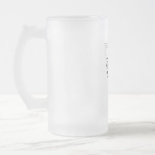 Caneca De Cerveja Vidro Jateado Contentor de Café Quotável