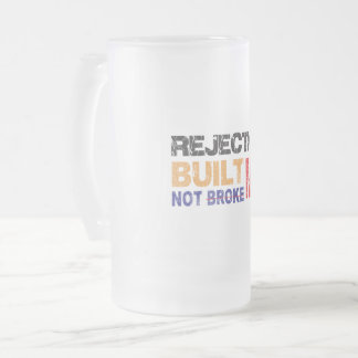 Caneca De Cerveja Vidro Jateado Copo de cerveja de vidro fosco motivacional