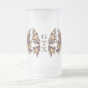 Caneca De Cerveja Vidro Jateado Copo de Cerveja GTX