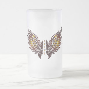 Caneca De Cerveja Vidro Jateado Copo de Cerveja Valente