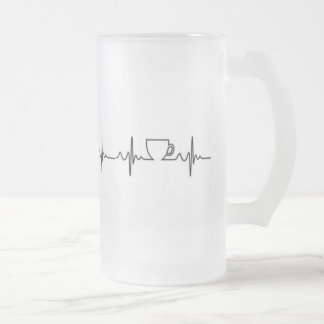 Caneca De Cerveja Vidro Jateado copo de chá da linha de vida