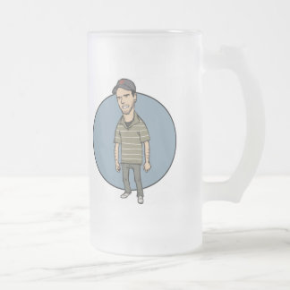Caneca De Cerveja Vidro Jateado Copo dos coletores do GP de Carlo