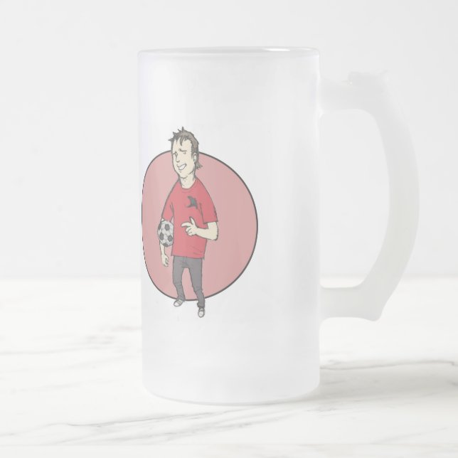 Caneca De Cerveja Vidro Jateado Copo dos coletores do GP de Ryan (Direita)