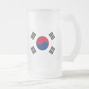 Caneca De Cerveja Vidro Jateado coreano sul