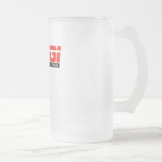 Caneca De Cerveja Vidro Jateado Corgi 15oz de ESPN. Caneca do vidro de fosco