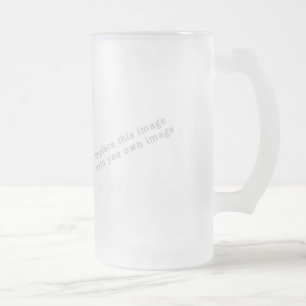 Caneca De Cerveja Vidro Jateado Criar seu próprio design