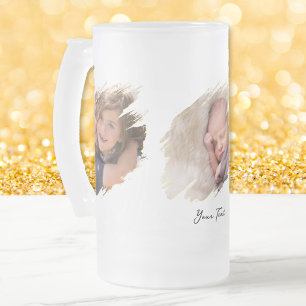 Caneca De Cerveja Vidro Jateado Crie um Copo de Cerveja de Vidro Fosco com Texto d