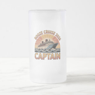 Caneca De Cerveja Vidro Jateado Cruzeiro de Bebidas 2026 O Capitão Camisa Engraçad