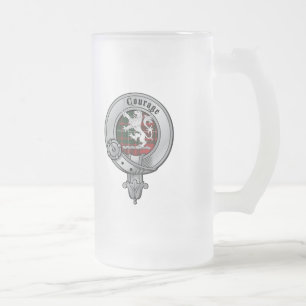 Caneca De Cerveja Vidro Jateado Cumming do clã