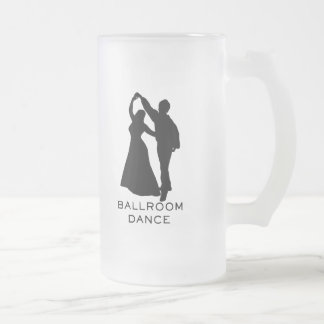 Caneca De Cerveja Vidro Jateado Dança - dança de salão de baile