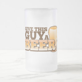 CANECA DE CERVEJA VIDRO JATEADO DÊ A ESTA CARA UMA CERVEJA