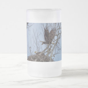 Caneca De Cerveja Vidro Jateado Desativado Para Mais Fosco
