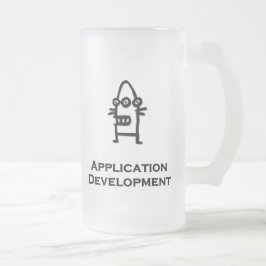 Caneca De Cerveja Vidro Jateado Desenvolvimento de aplicativos de três olhos